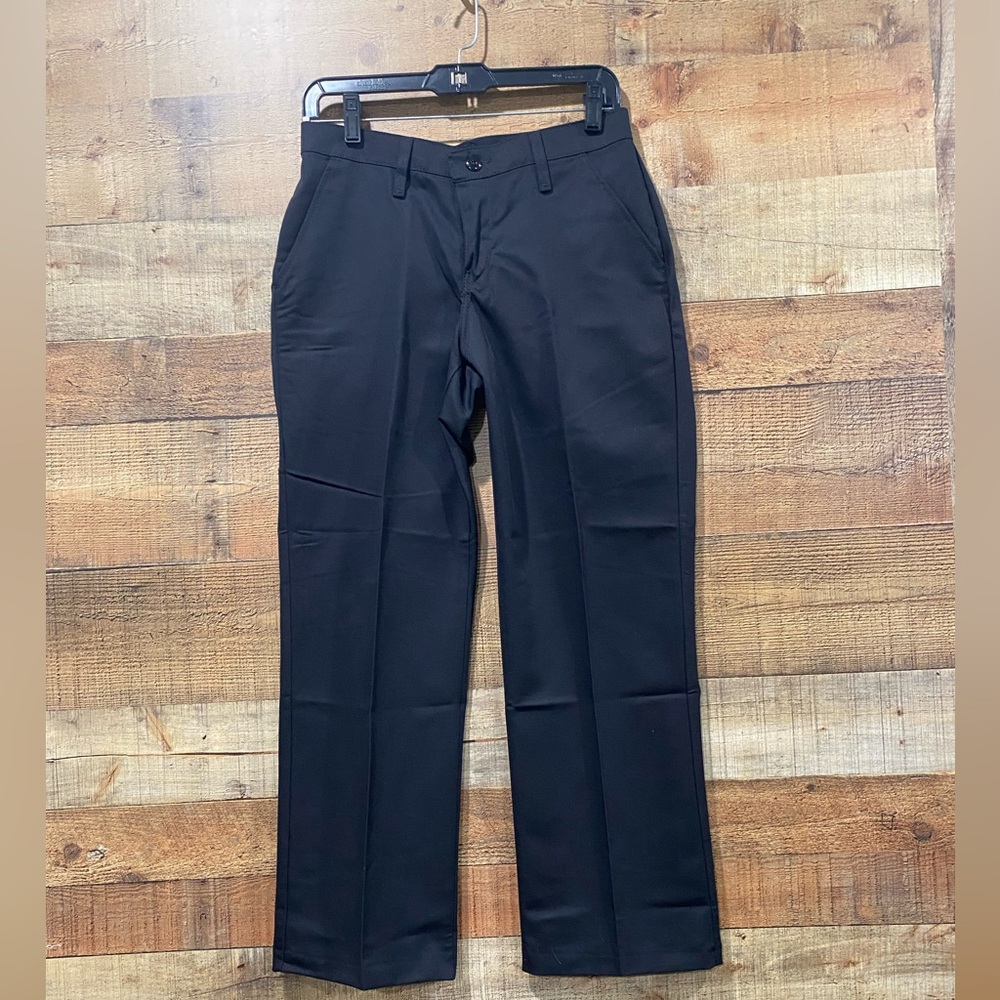 New With Tags Red Kap Womens Black Chinos Work Uniform Pants Size 2